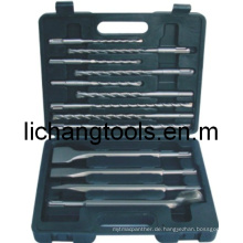 13PCS SDS Plus Bohrer-Set mit Schlagkasten